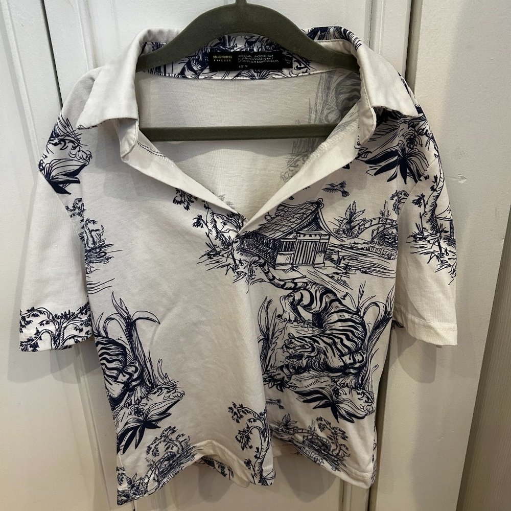 Finesse Tiger Polo Crop